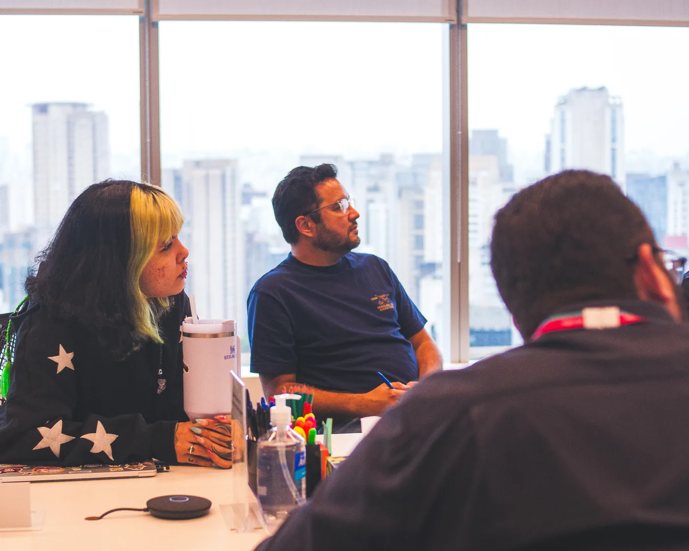 Reunião com o TikTok, em São Paulo